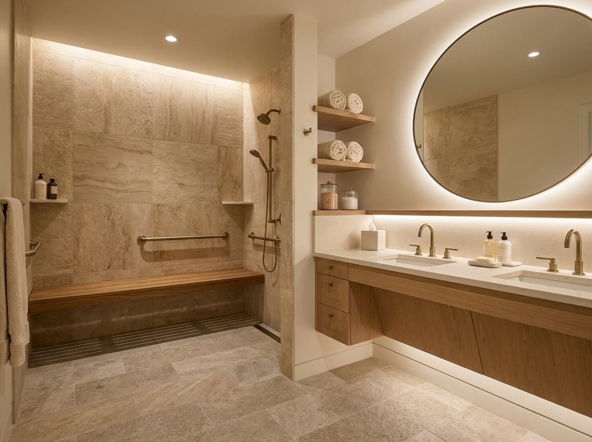 Salle de bain PMR & senior